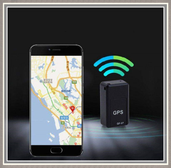 Super Magnetic Force GF-07 Mini TF Card GPS Locator Car Motorcycle Real  Time Track Device