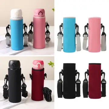 Water Bottle Cover Useful Portable Insulat Bag With Strap Water