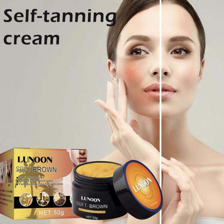 LUNOON European and American Tanning Cream Beauty Black Sun Cream Skin ...