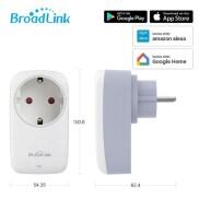 Ổ cắm thông minh Broadlink SP4L EU 16A tải 3500W điều khiển qua Wifi 4G