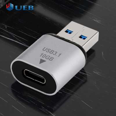 3A USB3.1ไปยังอะแดปเตอร์ประเภท C USB 10อะแดปเตอร์ Gbps USB 3.1 USB ตัวผู้ USB C อะแดปเตอร์ตัวเมียปลั๊กแอนด์เพลย์การถ่ายโอนข้อมูลความเร็วสูงสำหรับ Macbook/ Huawei/Samsung