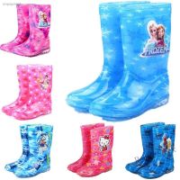 【hot sale】 ✉☄ B53 New Arrival▥Frozen Children s Rain Boots Boys and Girls Baby Non-Slip Rain Boots Toddler Water Shoes