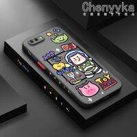 เคส Chenyyka สำหรับ OPPO R11 R11s R9s การ์ตูนทอยสตอรี่ Lightyear เคสซิลิโคนเคสมือถือกันกระแทกแข็งแบบบางฝ้าขอบสี่เหลี่ยมแข็งเคสป้องกันเลนส์กล้องคลุมทั้งหมด