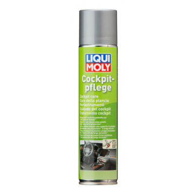 LIQUI MOLY สเปย์สำหรับดูแลห้องผู้โดยสาร ห้องควบคุม หรือแผงคอนโซลหน้า COCKPIT CARE CITRUS