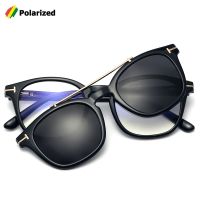 JackJad Fashion Cool Magnetic Clip On Polarized Sunglasses TR90 Anti Blue Eyewear Frame Vintage Brand Design Sun Glasses 95308