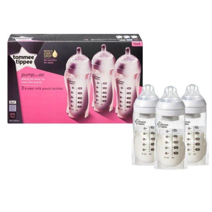 Leading 2023 Tommee Tippee Pump Go Pouch Holders Breastmilk bags