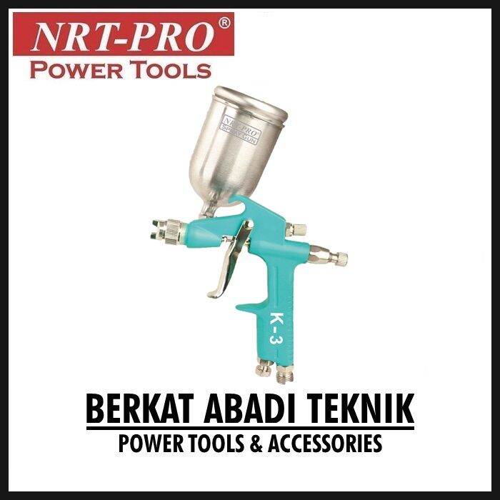 NRTPRO K3 Spray Gun Tabung Atas Alat Cat Semprot Air Spraygun K 3
