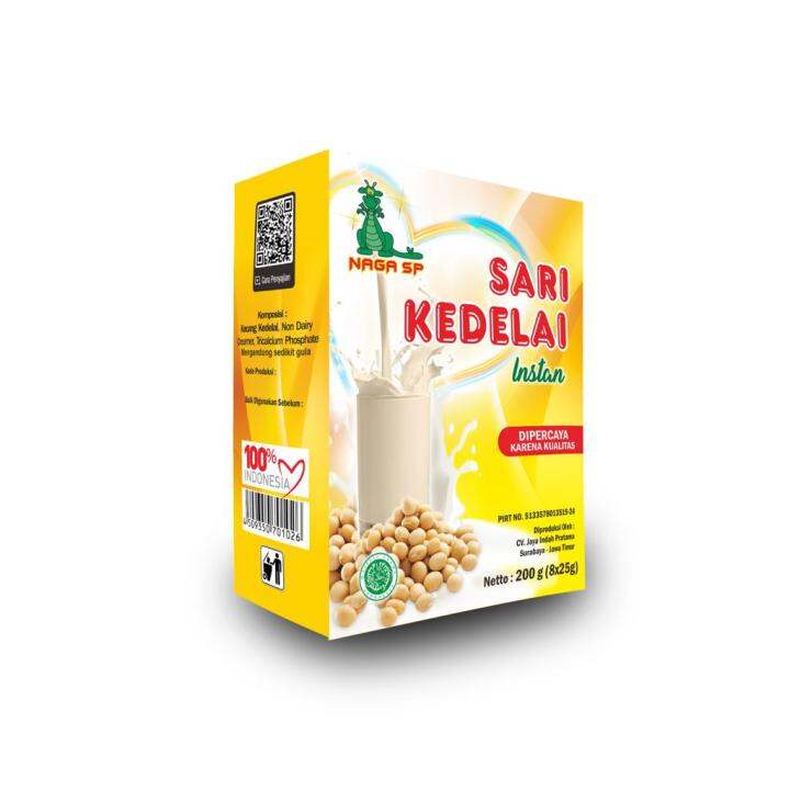 Sari Kedelai Naga Sp 200gr Minuman Sari Kedelai Sehat Dan Enak