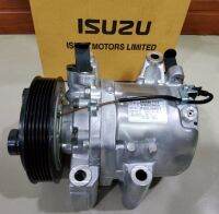 คอมเพรสเซอร์ อีซูซุ มิวเอ็ก แท้ เครื่อง 1.9 ปี 2016 - 2019 สายพานร่อง 6PK Compressor ISUZU MU-X อีซูซุ Mux คอมแอร์ คอม รถยนต์ แท้