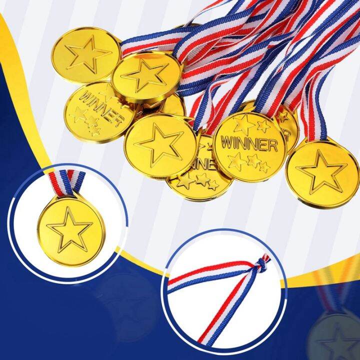 100-pieces-kids-plastic-winner-medals-gold-winner-award-medals-for-olympic-style-party-decorations-and-awards