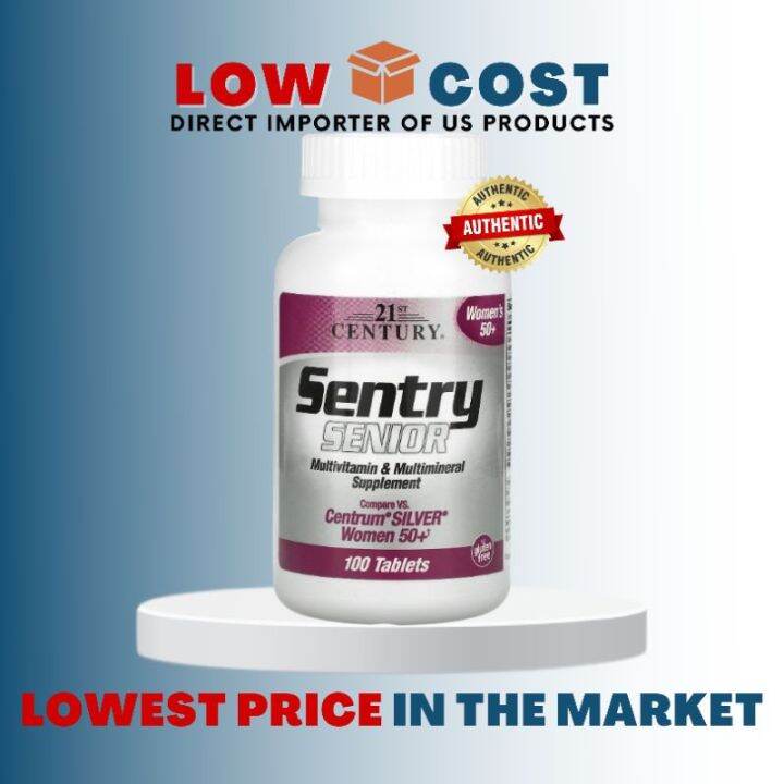 Herb Hub Sentry Senior, Multivitamin & Multimineral Supplement, Women