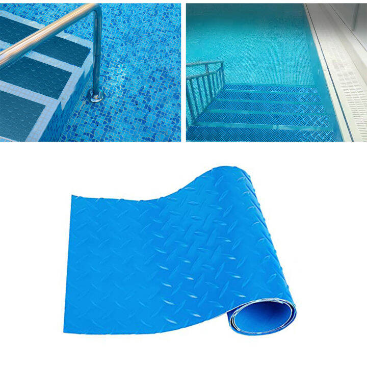 POCO Pool Stair Mat Easy to Cut Large Particle PVC Swimming Pool Step