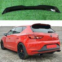 Aleron Seat Leon St Cupra Mk3 Roof Spoiler Wing For Seat Leon Cupra Mk3 2013 - 2021 Carbon Color Rear Top Spoiler Wing Extension