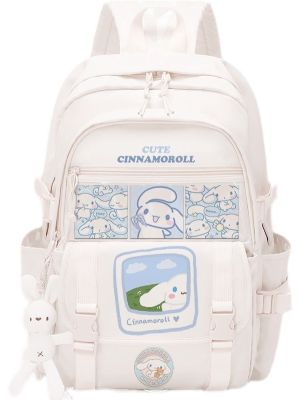 Sanrio Hello Kitty  Backpack  Mochilas Aestethic Backpacks For Children Toys Backpack School Student Gift Kawaii Cinnamoroll