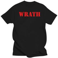 Limited WRATH Natural Selection Logo Design Men Black T-Shirt Size S-5XL male teeshirt summer top tees man brand tee-shirt