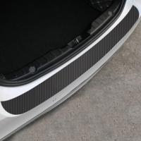 100cm Car Trunk Door Sill Plate Protector Rear Bumper Rubber Strip Pad Mouldings Cover Styling Guard Scraper Car Trim Bumper Stickers Decals  Magnets