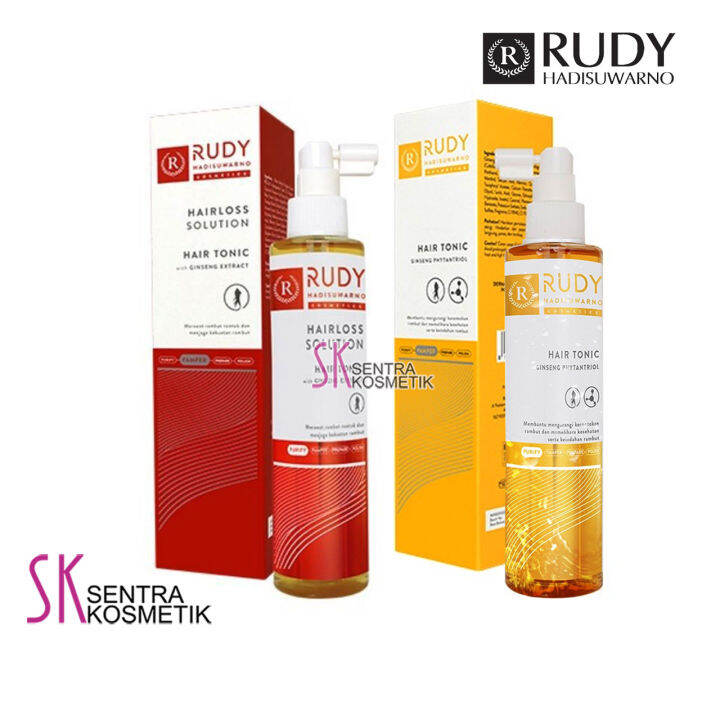 Minyak Rambut Rudy RUDY Hair Tonic Ginseng Phytantriol Rudi Hadisuwano Hair loss Solution ...
