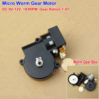 【✔In stock】 ozbyyjf Dc 9V-12V 193Rpm ความเร็วต่ำ Mini Micro 310 Turbo เกียร์หนอนมอเตอร์เกียร์ลดของเล่น Diy