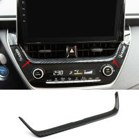 Carbon Fiber Central Console Air Outlet Vent Trim for Toyota Corolla 2019-2021