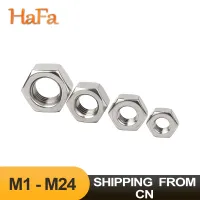 Nuts Size : 50pcs M2.5 Screws 1/50/100pcs A2 304 Stainless Steel Hex Hexagon Nut for M1 M1.2 M1.4 M1.6 M2 M2.5 M3 M4 M5 M6 M8 M10 M12 M16 M20 M24 Screw Bolt Nails 