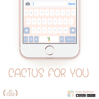 Cactus for you Keyboard Theme⎮(E-Voucher) for Pastel Keyboard App