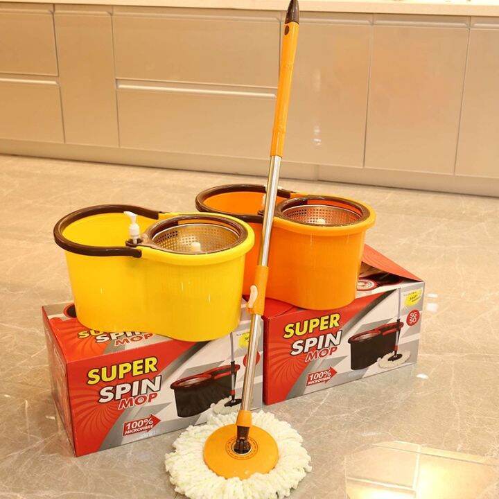 dual-drive-magic-cleaning-mops-hand-pressing-spin-360-rotating-mops-home-kitchen-floor-cleaner-removable-with-bucket-drop-mops