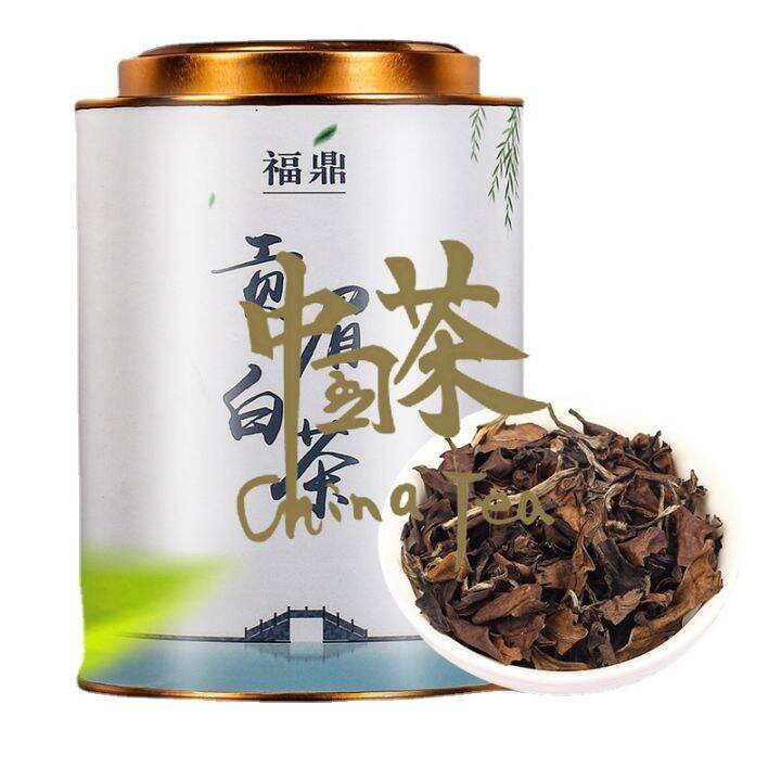 【China Tea】Fuding Authentic Premium Alpine Aged White Tea Shou Mei 250g ...