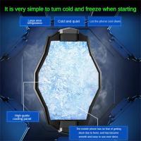 พัดลมระบายความร้อน Type-C หน้าจอแสดงผลขนาดใหญ่สำหรับระบายความร้อนศัพท์มือถือระบายความร้อนได้อย่างรวดเร็วศัพท์มือถือหม้อน้ำ S8 5โวลต์2a Lithe