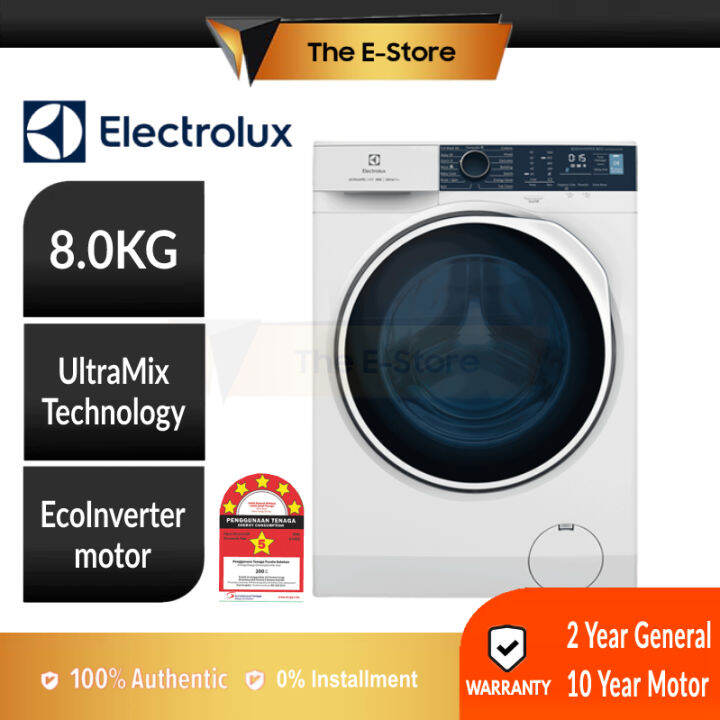 Electrolux 8KG UltimateCare™ 500 INVERTER Front Load Washer ...