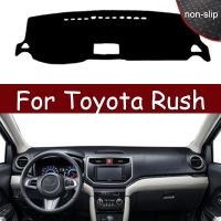 Car Auto Dashboard Cover For Toyota Rush 2018 2019 2020 Dash Mat Carpet Cape SunShade Dashmat Pad Cushion 2 Layers Anti-Sun