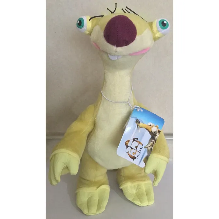 sid the sloth plush toy