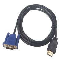 Tersedia 1/1.8/3/5M Kabel Yang Kompatibel dengan HDMI Ke VGA HD dengan Kabel Adaptor Audio HDMI-Kompatibel dengan Kabel VGA Dropshipping