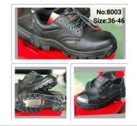 รองเท้าเซฟตี้ Crocc KL 8003 หัวเหล็ก พื้นเหล็ก หุ้มส้น ราคาประหยัด รองเท้าเซฟตี้ Safety shoe หัวเหล็กแบบหุ้มข้อ 8008 สีดำ ไซส์ 39-46