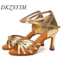 DKZSYIM Women Latin Dance Shoes Ballroom Tango/Modern Dancing Shoes Heels 8.5Cm Party Dannce Shoes For Girls/Ladies Wholesales