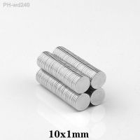 50 800PCS 10x1 mm Thin Strong Neodymium Magnet 10mm X 1mm Permanent Magnet disc 10x1mm Powerful Magnetic Round Magnet 10x1 mm