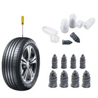 20 Pcs Motorcycle Vacuum Tyre Repair Nail Car Scooter Bike Universal Tubeless Rubber Nails Tire Puncture Repair Accessories Tire Repair ToolsTires  Tu