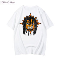 Chief Keef Hip Hop การ์ตูนอะนิเมะเสื้อยืด Grunge Manga Tshirt การ์ตูนน่ารัก100 Cotton Tee-Shirt Aesthetic ผู้ชายผู้หญิงเสื้อยืด