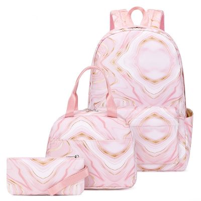 3pcs/Set Waterproof Schoolbag Fashion School Backpack Printing Girls School Bags Mochilas Children Kids Book Bag 2023 New