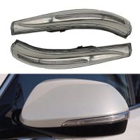 1Pair Rearview Mirror Turn Signal for Hyundai Santa Fe 2013-2018 Side Mirror LED Reflector Light 87613-B8000 87623-B8000