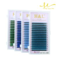 H amp;L New C/D/CC Curl 0.07 mm Mix Length False Lashes Eyelash Individual Colored Lashes Faux Eyelash Extensions