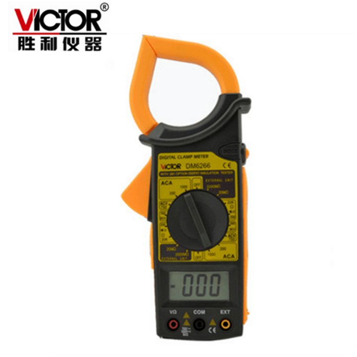 Digital clamp multimeter DM6266 clamp meter universal clamp meter 1000A AC clamp ammeter Lazada PH