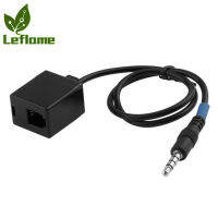 Leflame 3.5มิลลิเมตร TRRS ชายแจ็ค Rj9 4P4C หญิงอะแดปเตอร์เคเบิ้ลแปลงสายเข้ากันได้สำหรับซิสโก้โทรศัพท์โอน