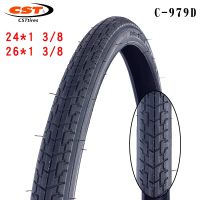 CST Mountain Bike Tire C979D 24 26Inch Steel Wire 24 26 27x1 3 / 8 Anti Slip Wear Resistant Bicycle Tire