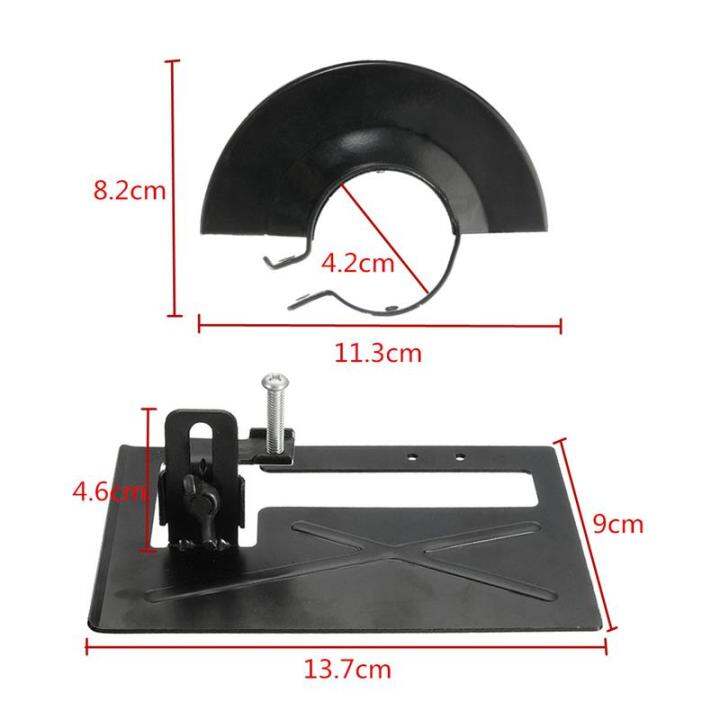 variable-angle-grinder-cutting-machine-conversion-tool-angle-grinder-holder-safety-shield-diy-tools-for-woodworking-with-case