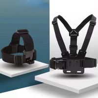 【hot】 Chest Mount Headband for Gopro 9 8 7 6 5 Harness Support Holder Go Pov Accessories