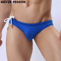 VE PERSON ผู้ชายใหม่ไนลอน Beachwear กางเกงบิกินี่ผู้ชาย Low Rise เซ็กซี่กางเกง8สี B1156