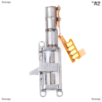 Snoopy กระปุกเกียร์ลดความเร็วแบบ2เฟส4สายมอเตอร์ก้าวที่มีความแม่นยำสูงโต๊ะเลื่อนโลหะแบบสเต็ปปิ้งตัวกระตุ้นเชิงเส้นขนาดเล็ก4มม.