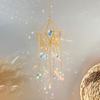 Heart Glass Ball Suncatcher Rainbow Crystal Prism Pendant Sun Catcher Wind Chime Garden Wedding Window Outdoor Decoration Gift