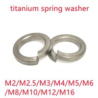 5-20 Buah M2 M2.5 M3 M4 M5 M6 M8 M10 M12 M16 Titanium Spring Washer