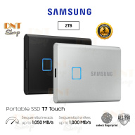 [HCM][Trả góp 0 ]Ổ cứng di động SSD Portable Samsung T7 Touch 2TB - USB 3.2 Gen 2 (MU-PC2T0) thumbnail